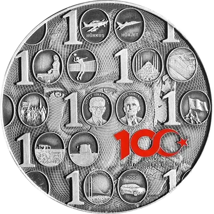 100. Yıl Gümüş Okside